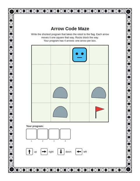 Arrow code: a starter page