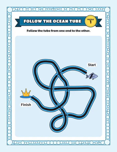 Follow the tube: the same page solved