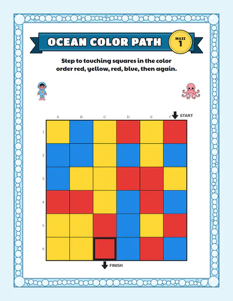 Color path: a starter page