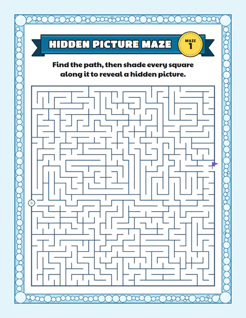 Hidden picture: a starter page